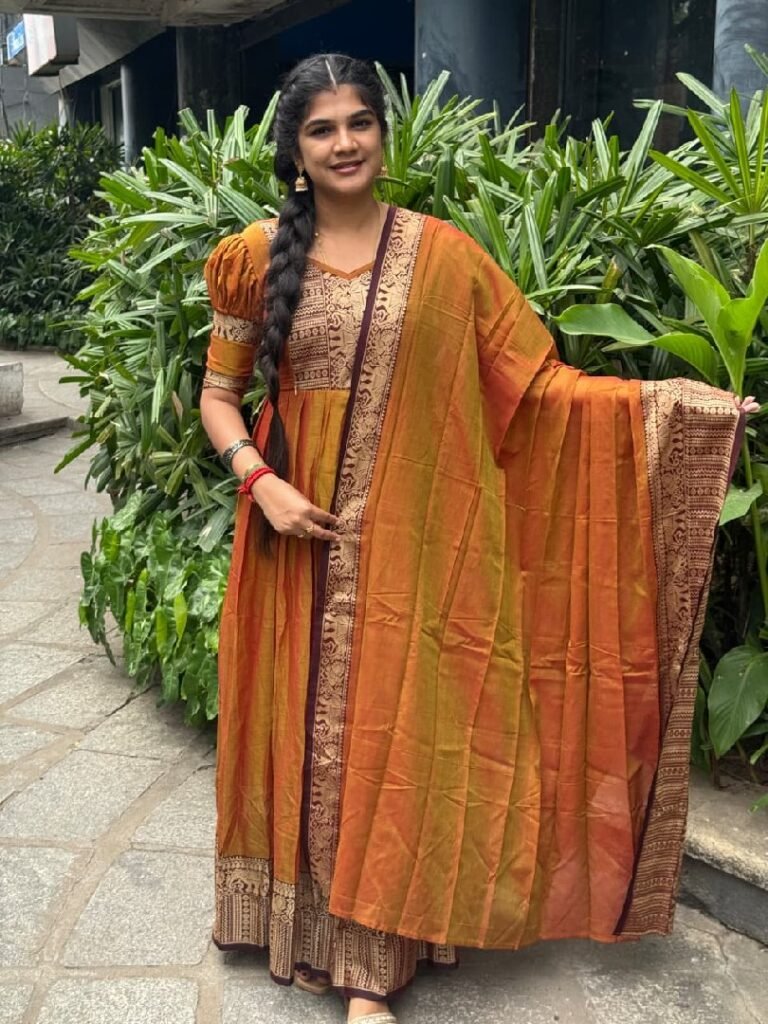 Traditional Gown With Duppata