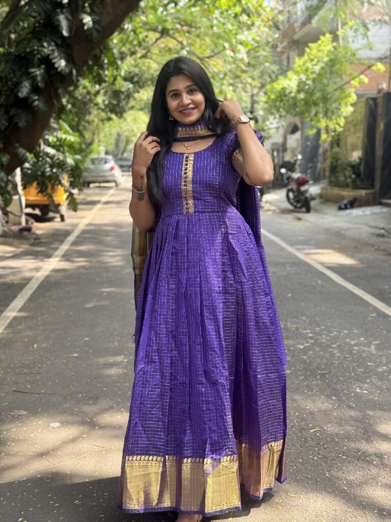 Abinaya Gown With Duppata