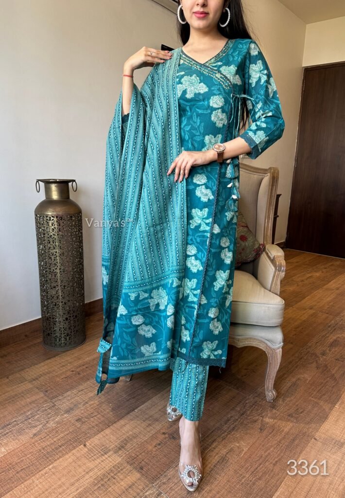 Angrakha Cotton Salwars