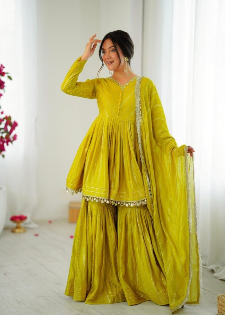 Chanderi Cotton Sharara