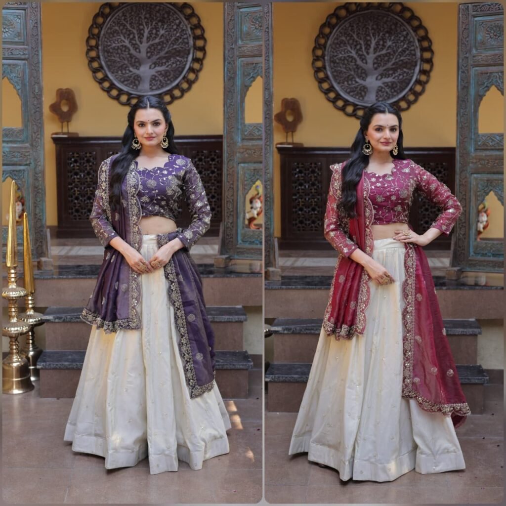 Designer Lehenga Unstiched blouse