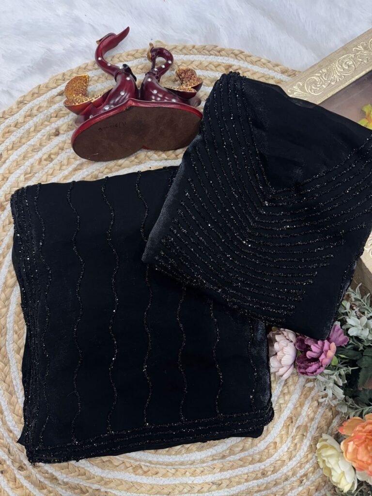 Black Beauty Saree